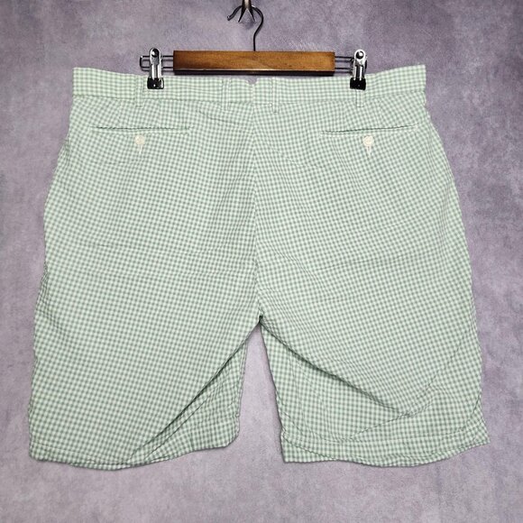 Polo Ralph Lauren Shorts Mens 38 Gingham Check Classic Preppy Casual - Picture 4 of 16